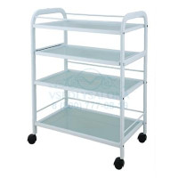 Столик косметологический (металл/стекло) - н05