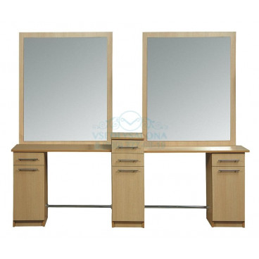 Мужское зеркало барбер Саба Бис-дабл