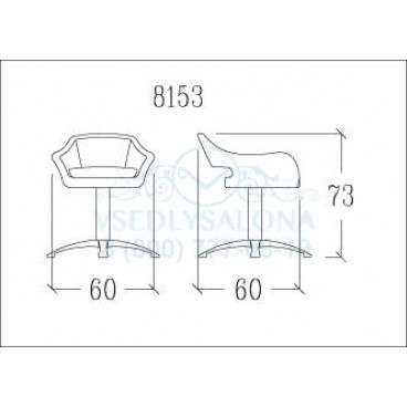 Кресло парикмахерское DOLCENERA