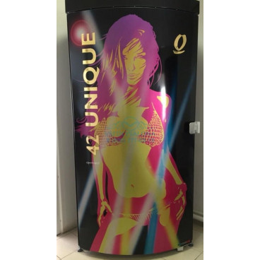 Солярий 42 Unique 100 Fashion Black