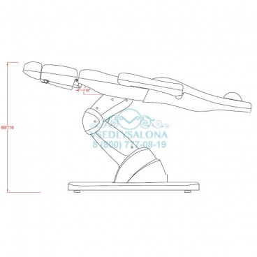 Кресло косметологическое МК45