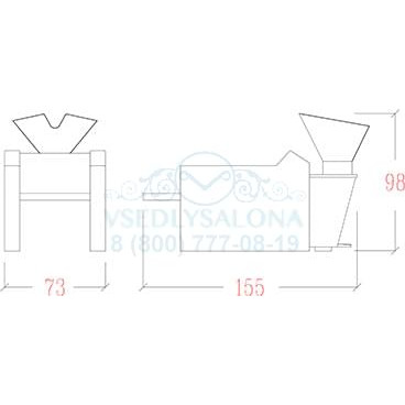 Мойка парикмахерская NEXT MASSAGE