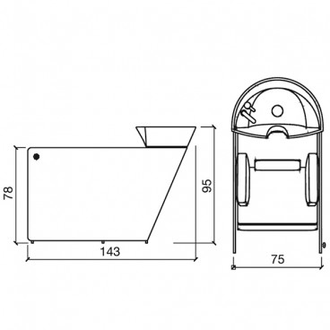 Мойка парикмахерская &quot;VA PENSIERO SHIATSU SKAI&quot;