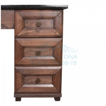 Мужское зеркало барбер с раковиной