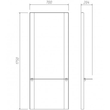 Зеркало стилиста Spring Base
