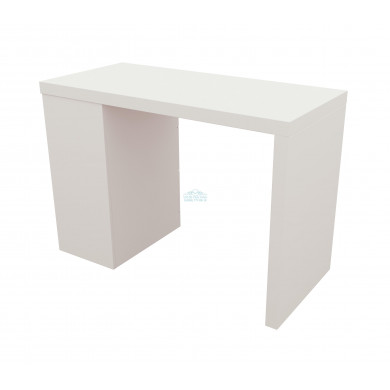 Маникюрный стол белый глянец