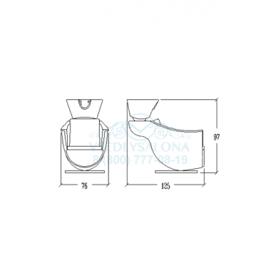 Мойка парикмахерская Pod