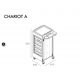Тележка парикмахерская &quot;CHARIOT A&quot;